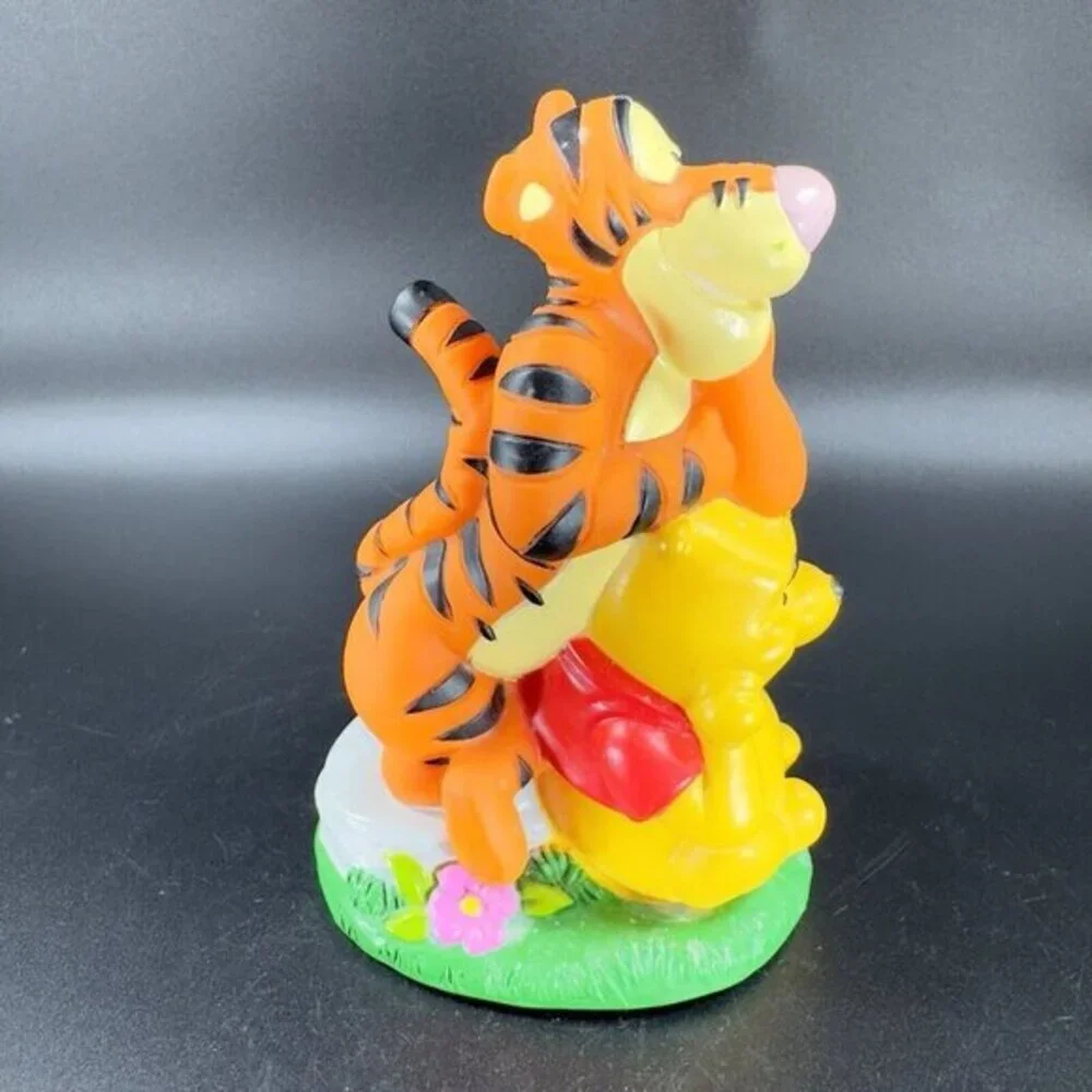 Disney‎ Winnie The Pooh And Tigger Hard Plastic Toy Figurine Whimsical Figure